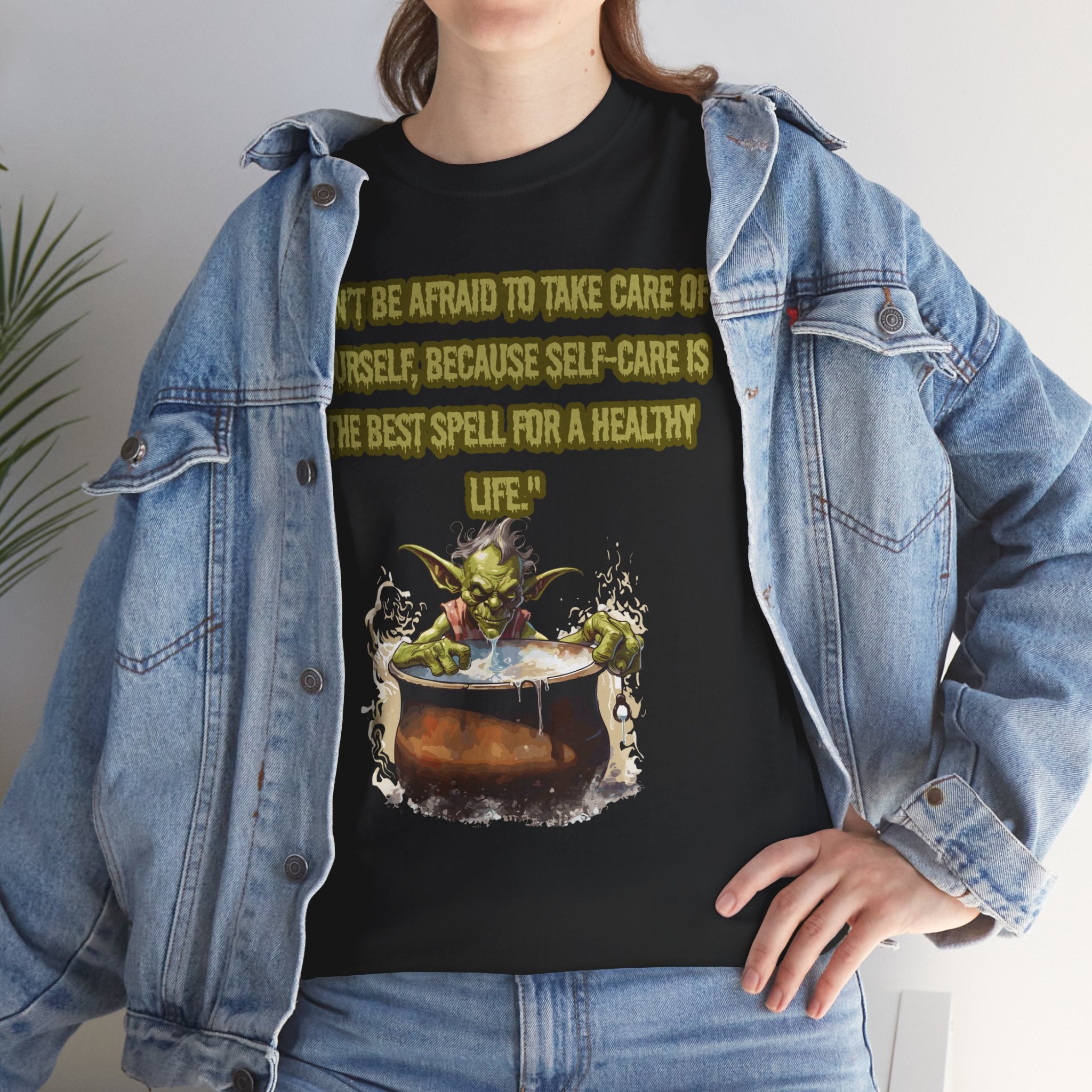 Self-Care Inspiring Tee, Motivational T-Shirt, Unisex Cotton Tee, Self-Love Gift, Wellness Apparel, Ideal for Relaxation and Gifts