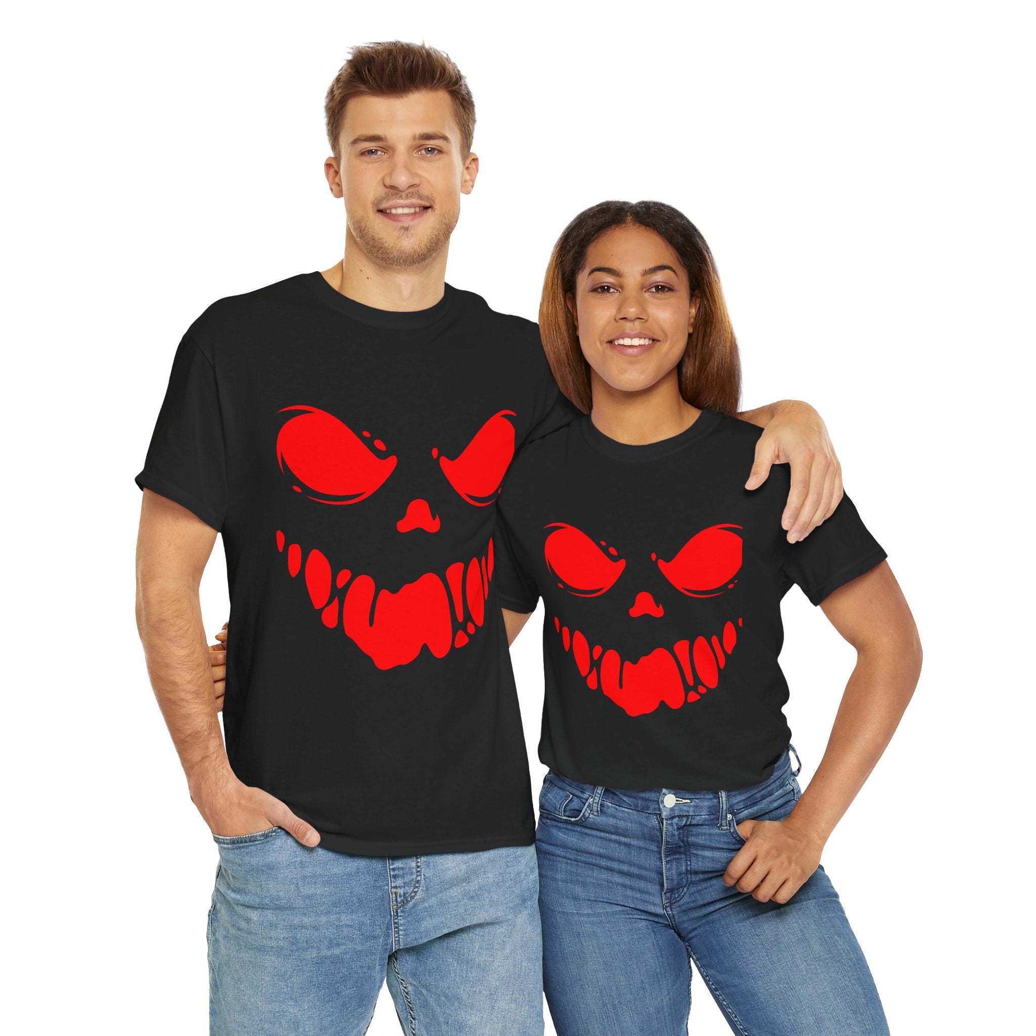 Spooky Season Mental Health Tee, Unisex Heavy Cotton T-Shirt, Halloween Apparel, Self-Care Reminder, Gift for Friends, Casual Style