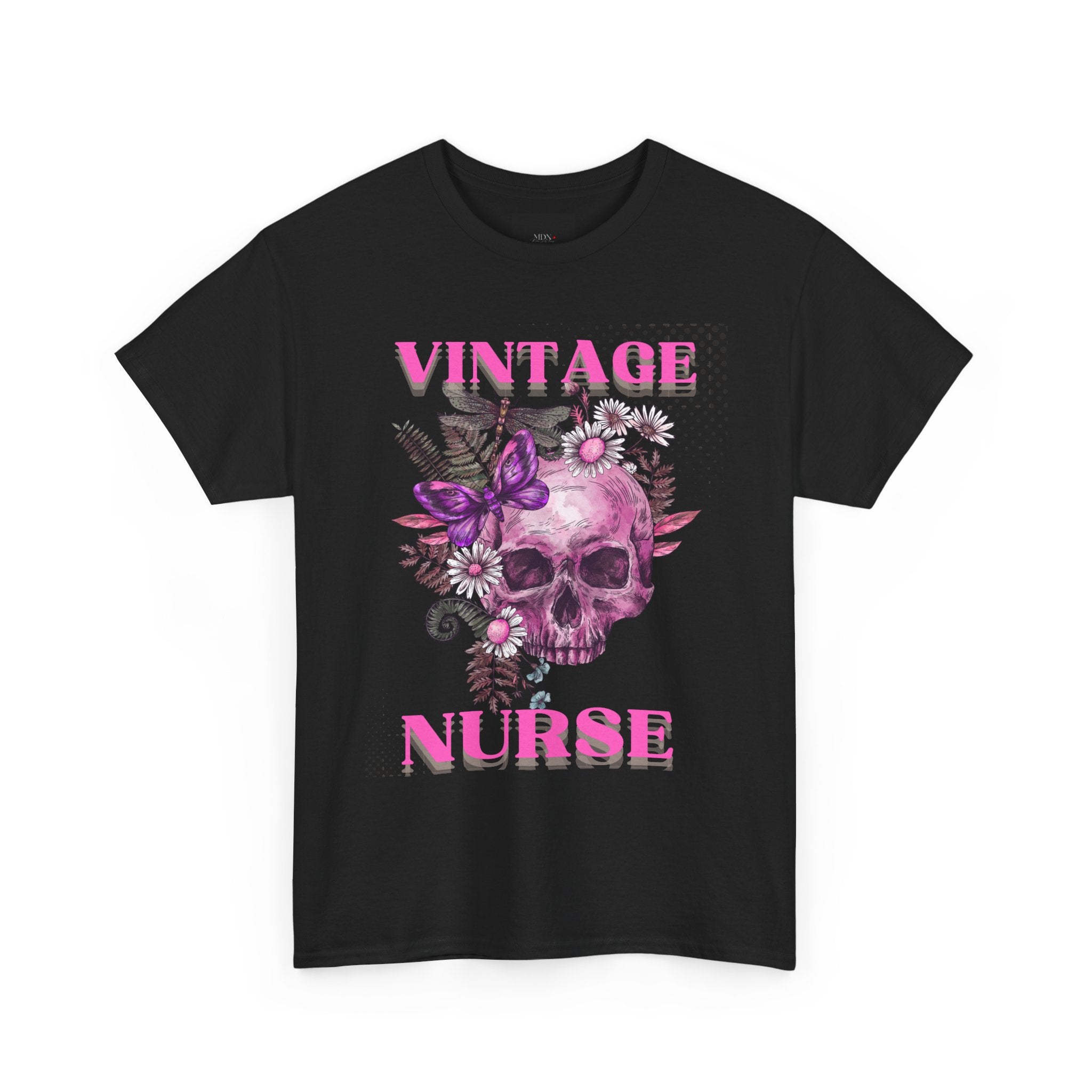 Vintage Nurse Heavy Cotton Tee | Gifts for Nurses, Nurse Appreciation, Medical Worker Apparel, Halloween Costume, Vintage Style Shirt