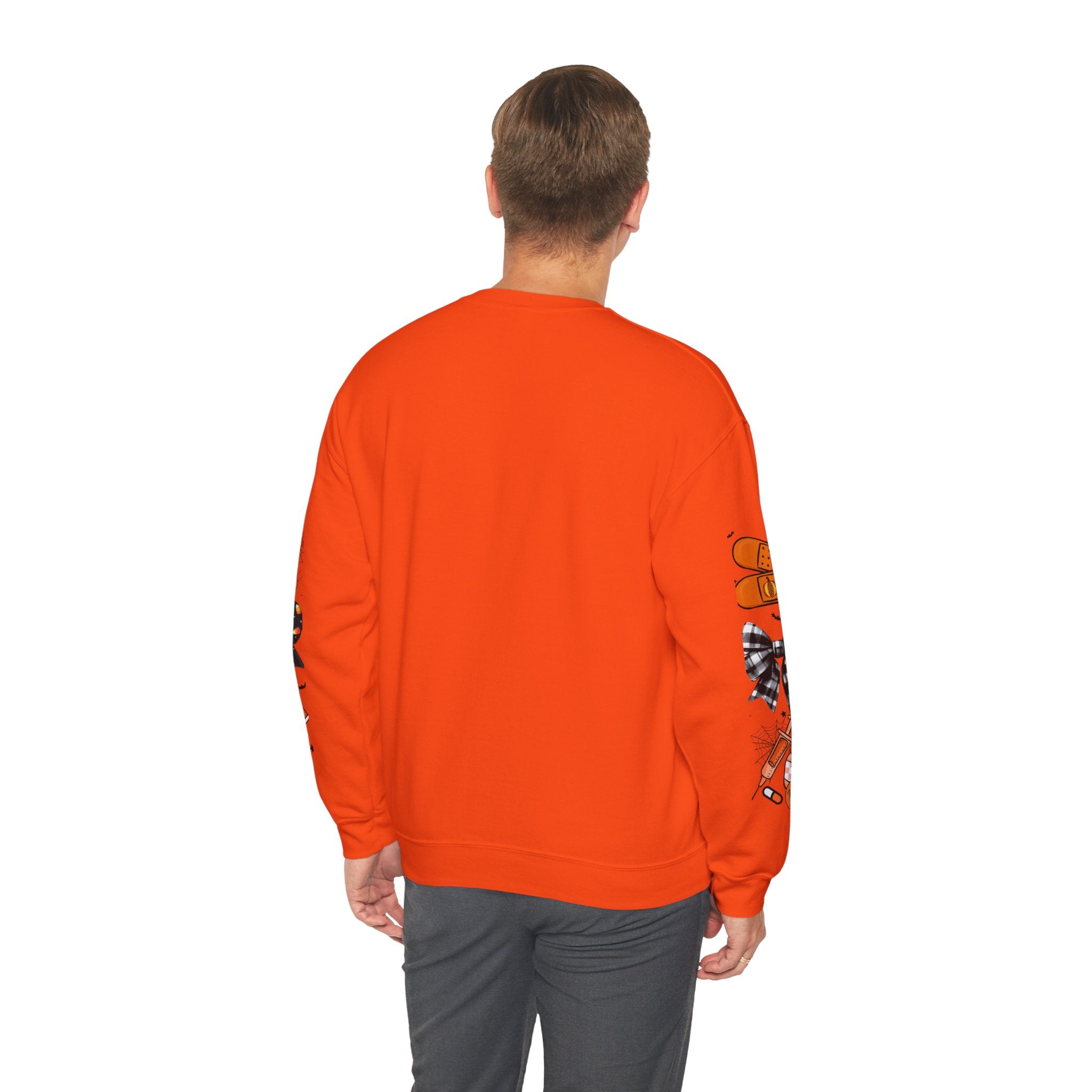 Halloween Health Crewneck Sweatshirt, Spooky Sweatshirt, Unisex Fall Apparel, Nurse Gift, Halloween Costume