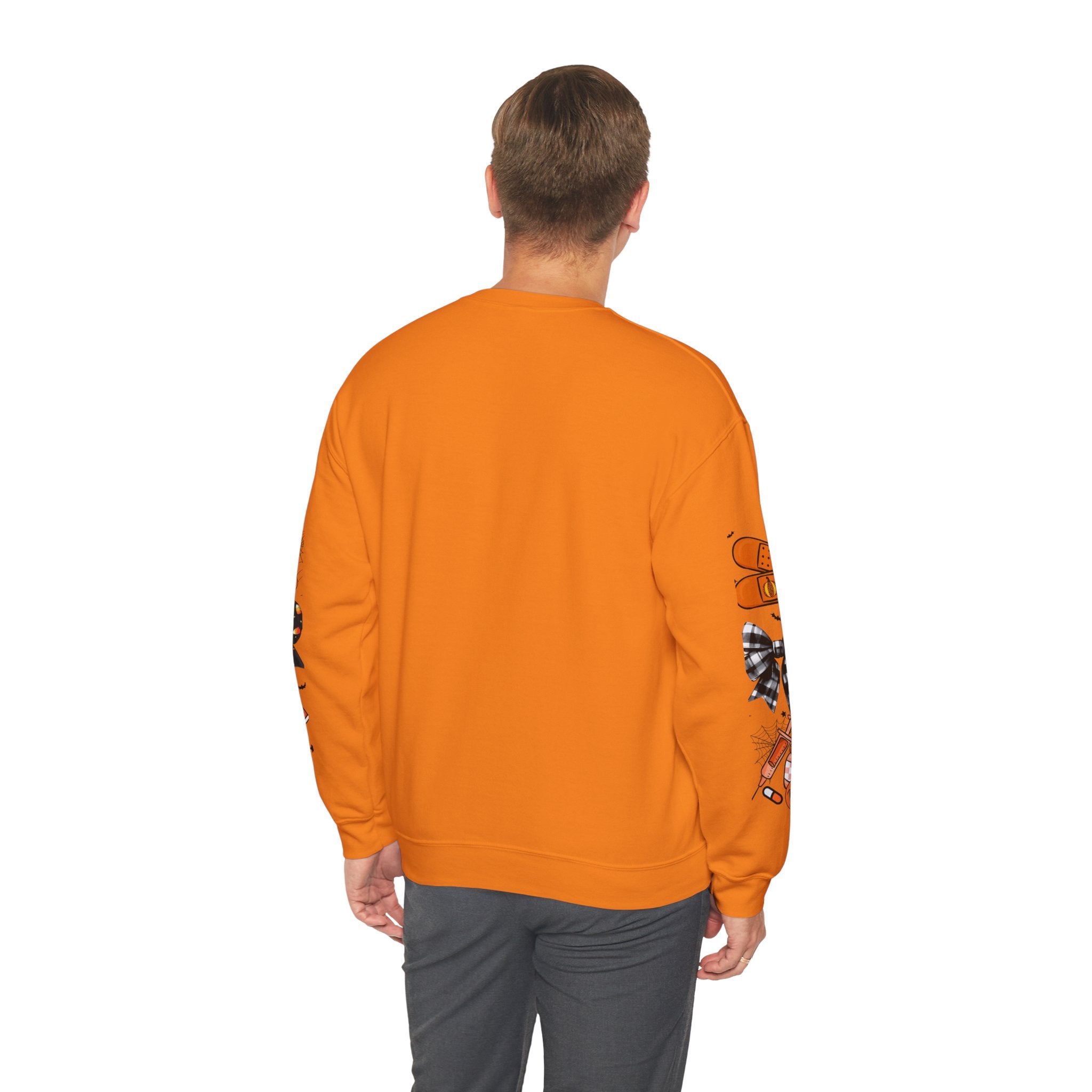 Halloween Health Crewneck Sweatshirt, Spooky Sweatshirt, Unisex Fall Apparel, Nurse Gift, Halloween Costume
