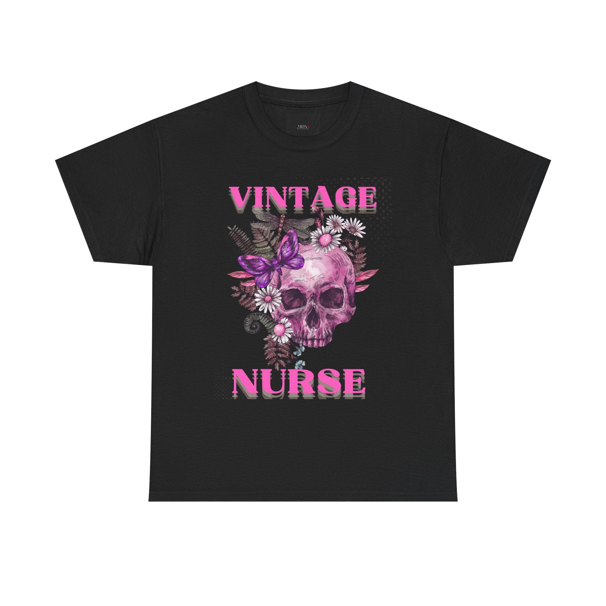 Vintage Nurse Heavy Cotton Tee | Gifts for Nurses, Nurse Appreciation, Medical Worker Apparel, Halloween Costume, Vintage Style Shirt