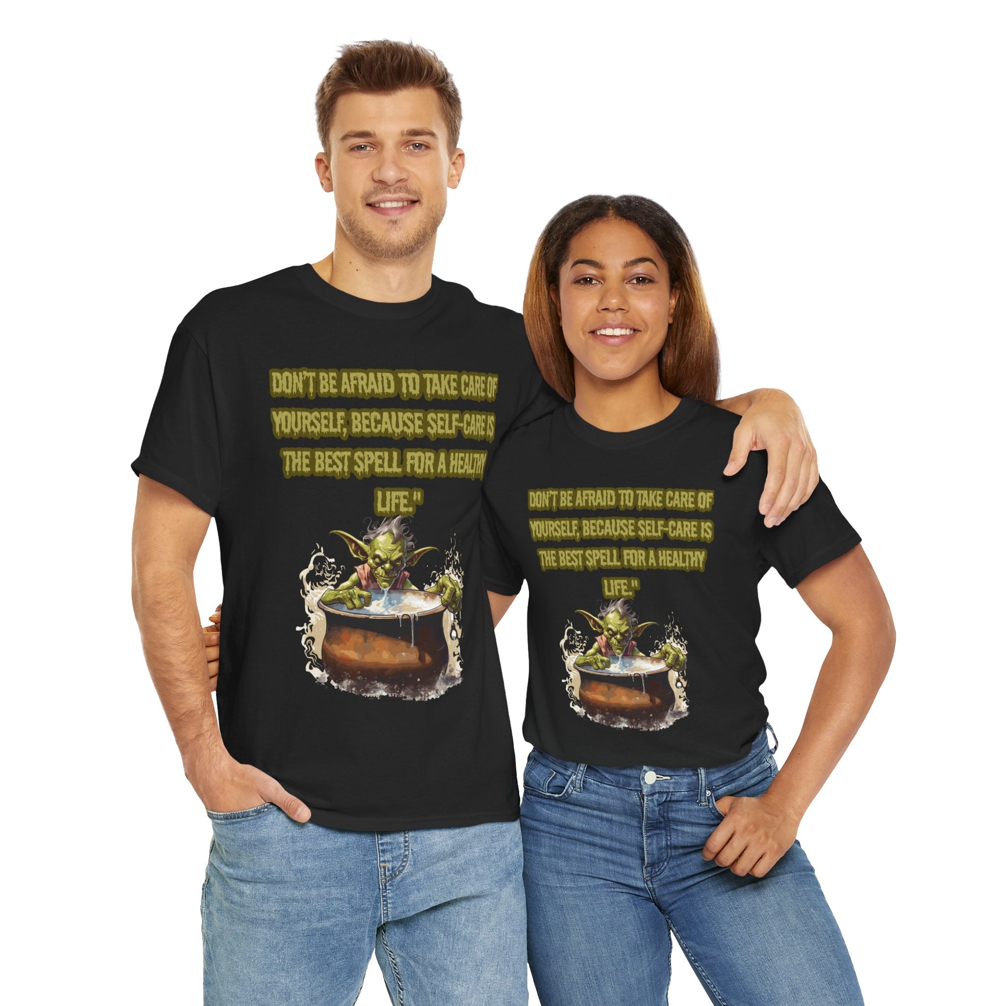 Self-Care Inspiring Tee, Motivational T-Shirt, Unisex Cotton Tee, Self-Love Gift, Wellness Apparel, Ideal for Relaxation and Gifts